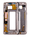 Mid-Frame Housing Compatible For Samsung Galaxy S7 (With Small Parts) (Gold)