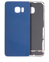Back Cover Glass Compatible For Samsung Galaxy S6 Edge (No Logo) (Aftermarket Plus) (Black Sapphire)