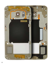 Mid-Frame Housing Compatible For Samsung Galaxy S6 Edge (Service Pack) (Gold Platinum)