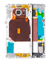 Mid-Frame Housing Compatible For Samsung Galaxy S6 Edge (Silver)
