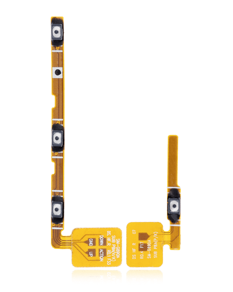Power And Volume Button Flex Compatible For Samsung Galaxy S6 Active (G890 / G890A)
