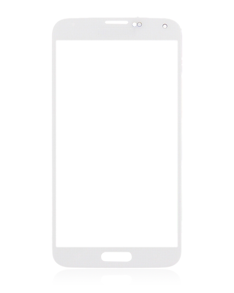 Front Glass Compatible For Samsung Galaxy S5 (White)