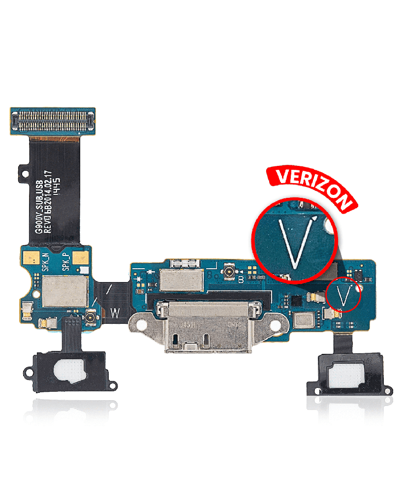 Charging Port Flex Cable Compatible For Samsung Galaxy S5 (G900V) (Verizon)