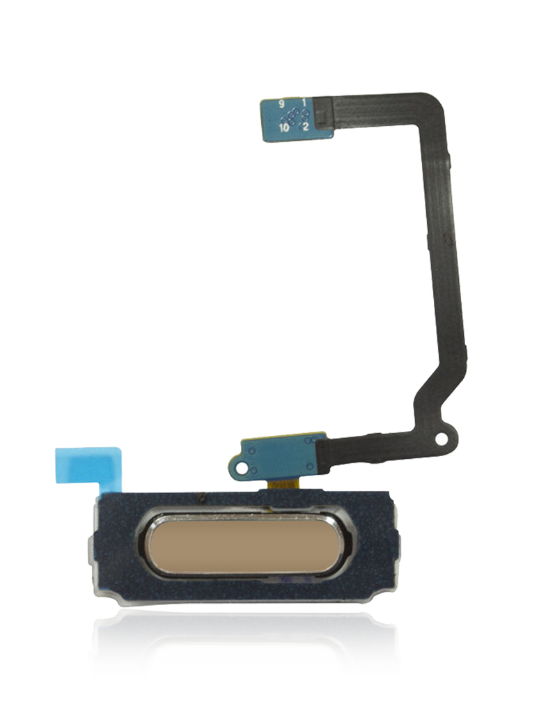 Home Button With Flex Cable Compatible For Samsung Galaxy S5 (Gold)