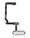 Home Button With Flex Cable Compatible For Samsung Galaxy S5 (White)