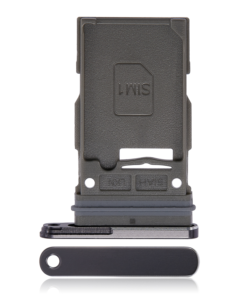 Single Sim Card Tray Compatible For Samsung Galaxy S23 Ultra 5G (Phantom Black)