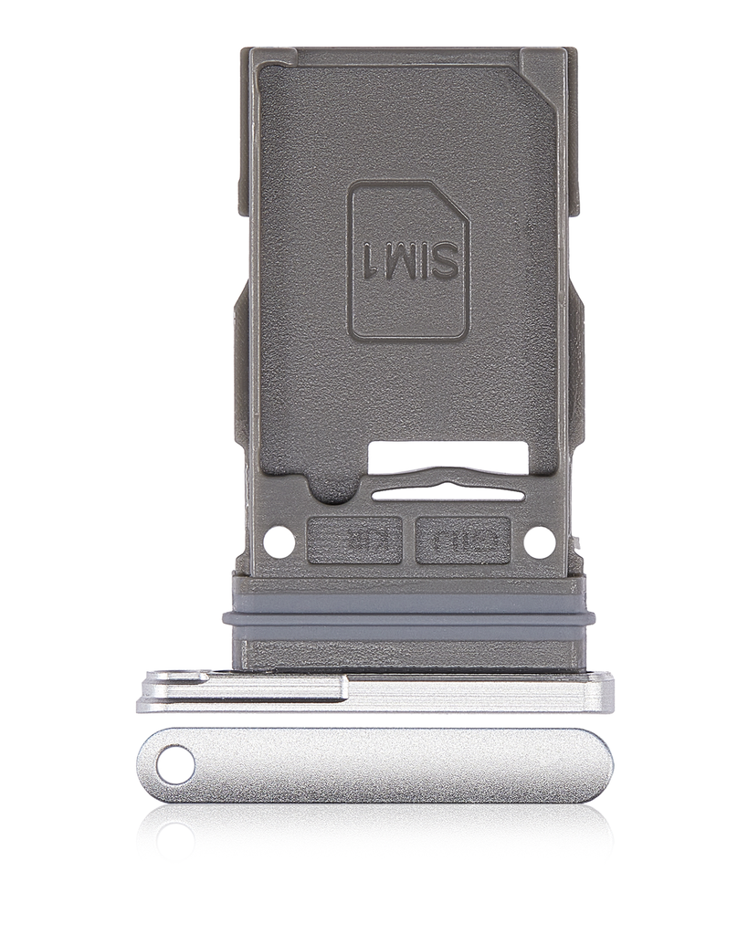 Single Sim Card Tray Compatible For Samsung Galaxy S21 FE 5G (White)