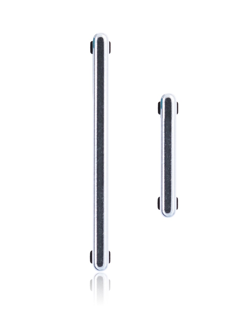Hard Buttons (Power / Volume) Compatible For Samsung Galaxy S21 Ultra (Phantom Silver)
