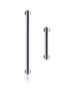 Hard Buttons (Power / Volume) Compatible For Samsung Galaxy S21 Ultra (Phantom Silver)