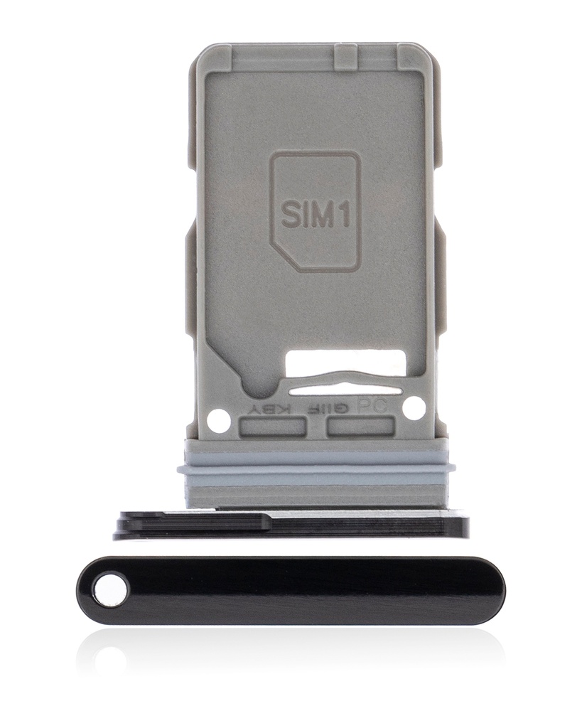 Single Sim Card Tray Compatible For Samsung Galaxy S21 Ultra (Phantom Black)
