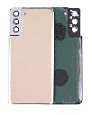Back cover Glass With Adhesive Compatible For Samsung Galaxy S21 Plus 5G (Service Pack) (Phantom Gold)