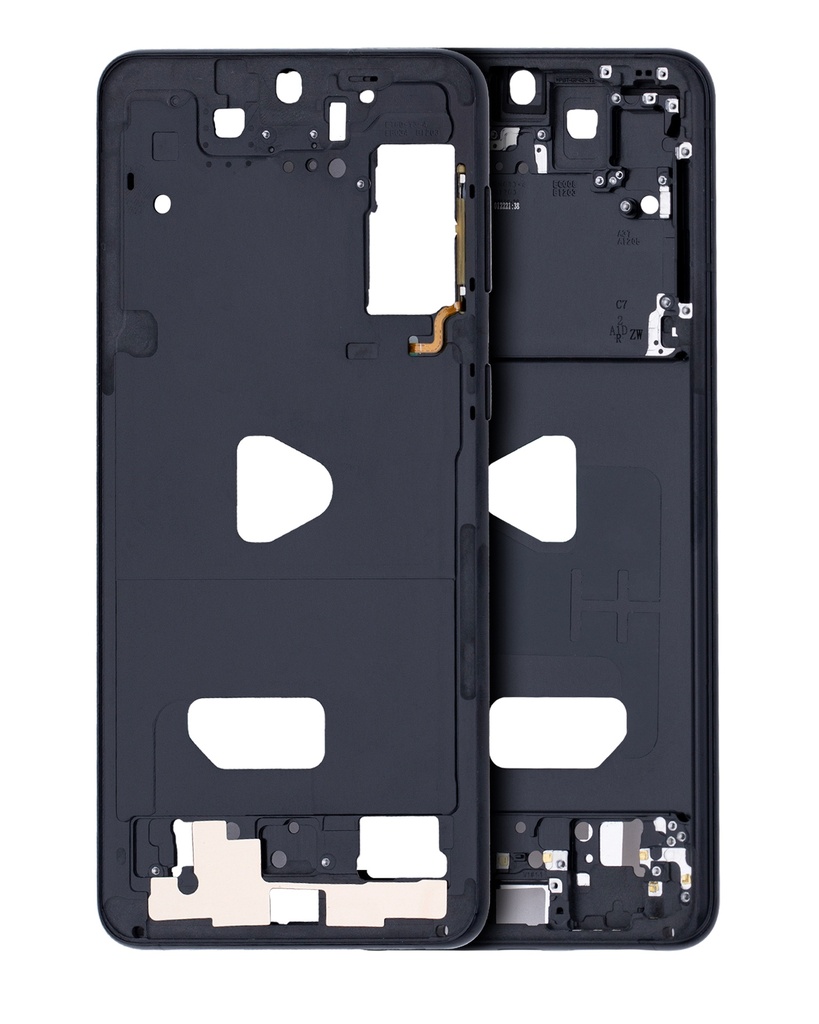 Mid-Frame Housing Compatible For Samsung Galaxy S21 Plus (Phantom Black)