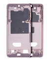 Mid-Frame Housing Compatible For Samsung Galaxy S21 Plus (Phantom Violet / Pink / Gold)