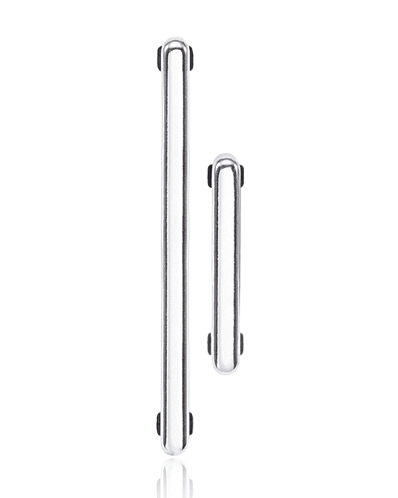 Hard Buttons (Power / Volume) Compatible For Samsung Galaxy S21 Plus (Phantom Silver)