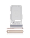 Single Sim Card Tray Compatible For Samsung Galaxy S21 Plus (Phantom Gold)