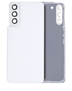 Back Cover Glass With Camera Lens Compatible For Samsung Galaxy S21 5G (Service Pack) (Phantom White)