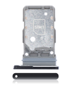 Dual Sim Card Tray Compatible For Samsung Galaxy S21 (Black)