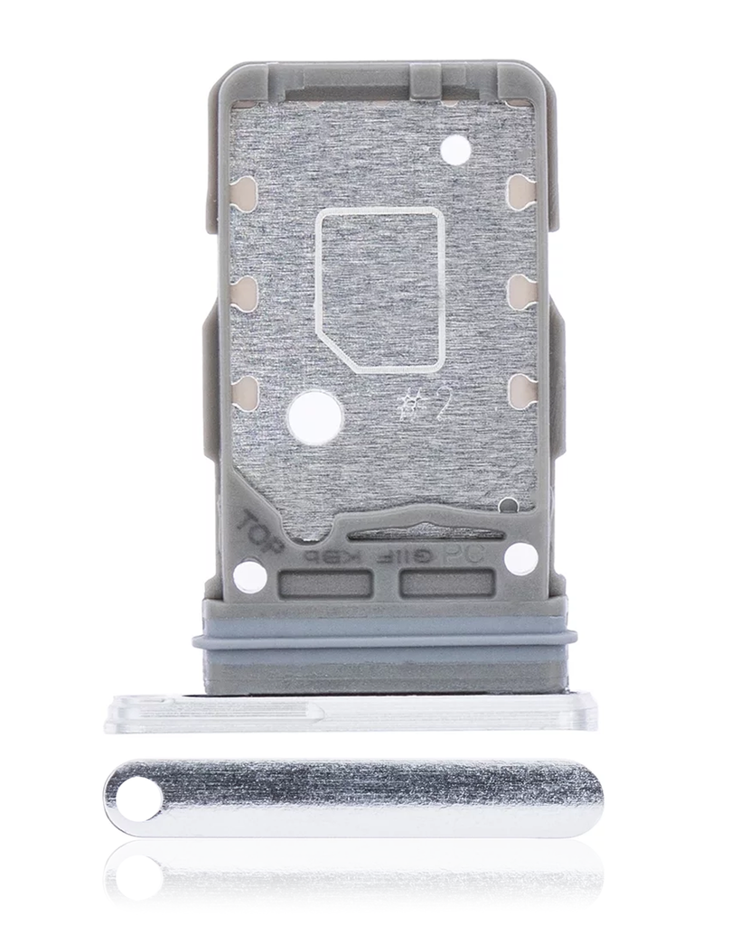 Single Sim Card Tray Compatible For Samsung Galaxy S21 5G (Phantom White)