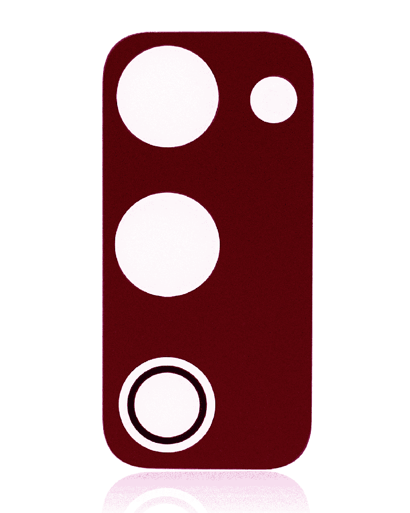 Back Camera Lens (Glass Only) With Adhesive Compatible For Samsung Galaxy S20 FE 4G / 5G (Cloud Red)