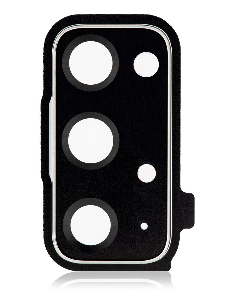 Back Camera Lens With Cover Bezel Ring Compatible For Samsung Galaxy S20 FE 4G / 5G (Cosmic Black)