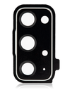 Back Camera Lens With Cover Bezel Ring Compatible For Samsung Galaxy S20 FE 4G / 5G (Cosmic Black)
