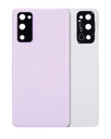 Back cover Glass With Camera Lens Compatible For Samsung Galaxy S20 FE 5G (Aftermarket Plus) (Cloud Lavender)