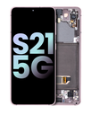 OLED Assembly With Frame Compatible For Samsung Galaxy S21 5G (Service Pack) (Phantom Violet)