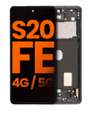 OLED Assembly With Frame Compatible For Samsung Galaxy S20 FE (5G Only) (Blemish: Grade A) (Cloud Navy) (R8 Version)