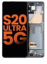 OLED Assembly With Frame Compatible For Samsung Galaxy S20 Ultra 5G (Blemish: Grade A) (Cosmic Black)