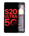OLED Assembly With Frame Compatible For Samsung Galaxy S20 Ultra 5G (Aftermarket Plus) (Cosmic Gray)
