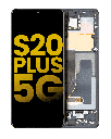 OLED Assembly With Frame Compatible For Samsung Galaxy S20 Plus 5G (Refurbished) (Cosmic Black)