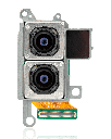 Back Camera Module (Wide &amp; Telephoto) Compatible For Samsung Galaxy S20 Plus 5G (US Version)