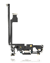 Charging Port Flex Cable Compatible For iPhone 12 Pro Max (Used OEM Pull) (Graphite)