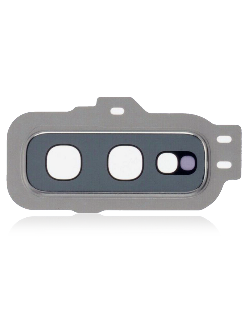 Back Camera Lens With Cover Bezel Ring Compatible For Samsung Galaxy S10E (Prism White)