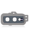 Back Camera Lens With Cover Bezel Ring Compatible For Samsung Galaxy S10E (Prism White)