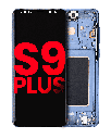 OLED Assembly With Frame Compatible For Samsung Galaxy S9 Plus (Aftermarket Plus) (Coral Blue)