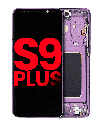 OLED Assembly With Frame Compatible For Samsung Galaxy S9 Plus (Aftermarket Plus) (Lilac Purple)