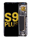 OLED Assembly With Frame Compatible For Samsung Galaxy S9 Plus (Refurbished) (Titanium Gray)