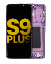 OLED Assembly With Frame Compatible For Samsung Galaxy S9 Plus (Refurbished) (Lilac Purple)