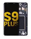 OLED Assembly With Frame Compatible For Samsung Galaxy S9 Plus (Refurbished) (Midnight Black)