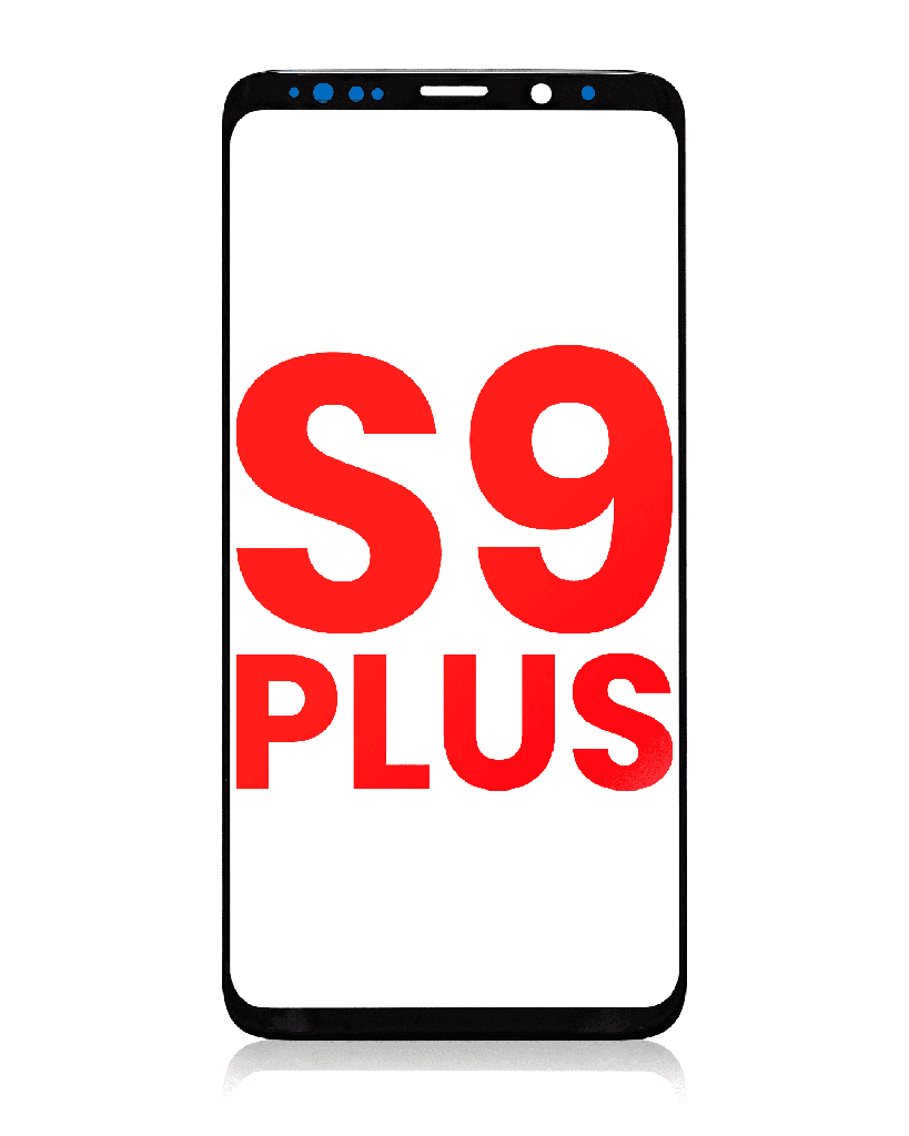 2 in 1 Front Glass With OCA Pre-Installed Compatible For Samsung Galaxy S9 Plus