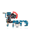 Charging Port With Flex Cable Compatible For Samsung Galaxy S9 Plus (G965U) (US Version)