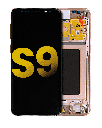 OLED Assembly With Frame Compatible For Samsung Galaxy S9 (Refurbished) (Sunrise Gold)
