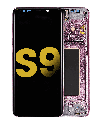 OLED Assembly With Frame Compatible For Samsung Galaxy S9 (Refurbished) (Lilac Purple)