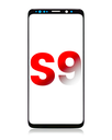 2 in 1 Front Glass With OCA Pre-Installed Compatible For Samsung Galaxy S9