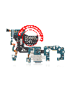 Charging Port With Flex Cable Compatible For Samsung Galaxy S9 (G960U) (US Version)
