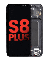 OLED Assembly With Frame Compatible For Samsung Galaxy S8 Plus (Aftermarket Plus) (Midnight Black)