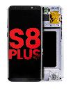 OLED Assembly With Frame Compatible For Samsung Galaxy S8 Plus (Aftermarket Plus) (Orchid Gray)