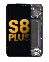OLED Assembly With Frame Compatible For Samsung Galaxy S8 Plus (Refurbished) (Midnight Black)