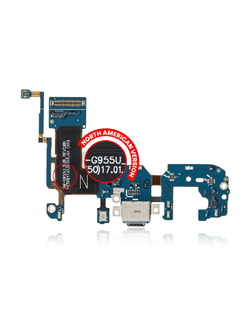 Charging Port With Flex Cable Compatible For Samsung Galaxy S8 Plus (G955U) (US Version)